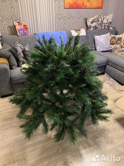 Елка искусственная 150 см бу
