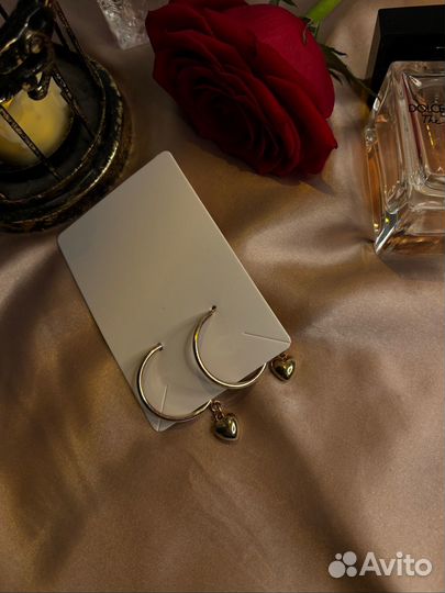 Серьги бижутерия