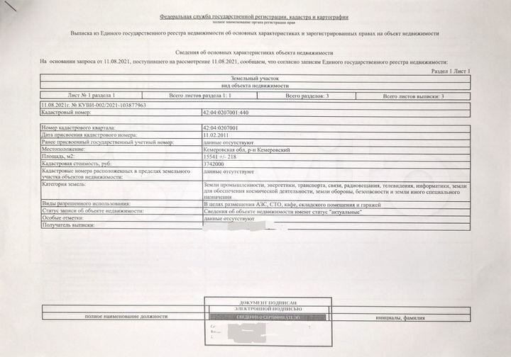 Участок 1,55 га (промназначения)