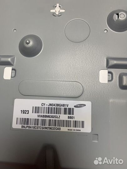 Samsung ue43n5000au в разборе