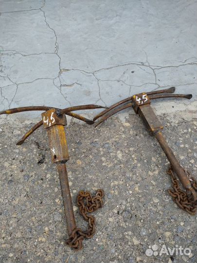 Якорь для лодки