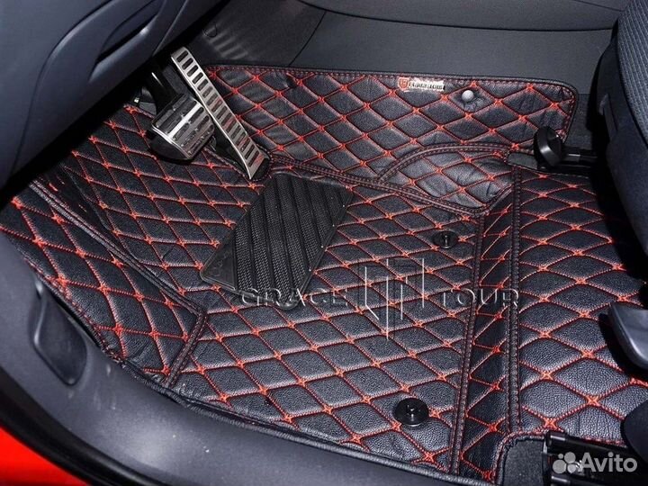 3D 3Д коврики из экокожи