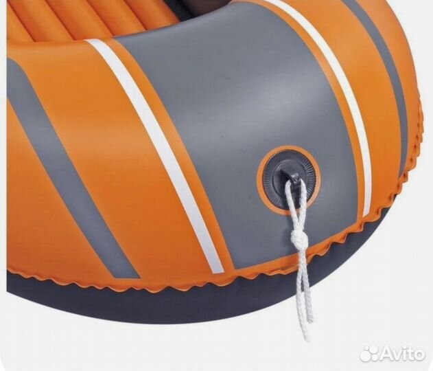 Надувная детская лодка Bestway с веслами