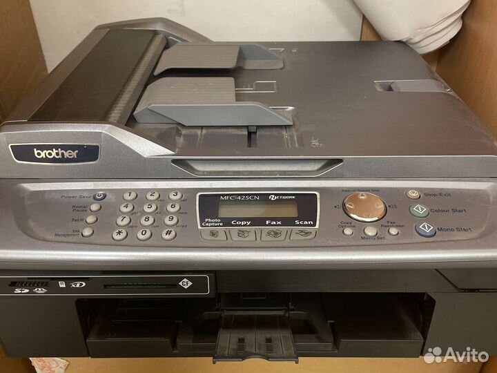 Мфу brother MFC-425CN, цветной принтер
