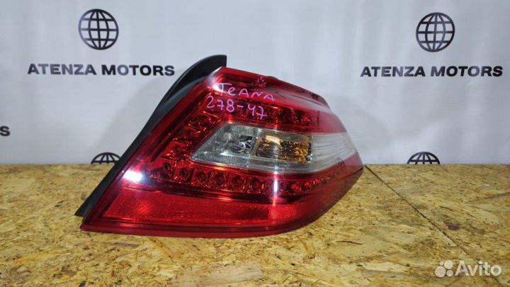 Фонарь задний правый nissan teana j32 2011