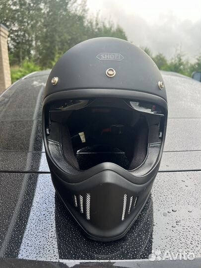 Матовый черный шлем shoei EX-zero Matt Black