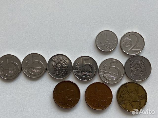 Продам набор монет Чехии