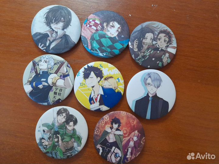 Аниме значки