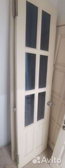 Дверь двухстворчатая