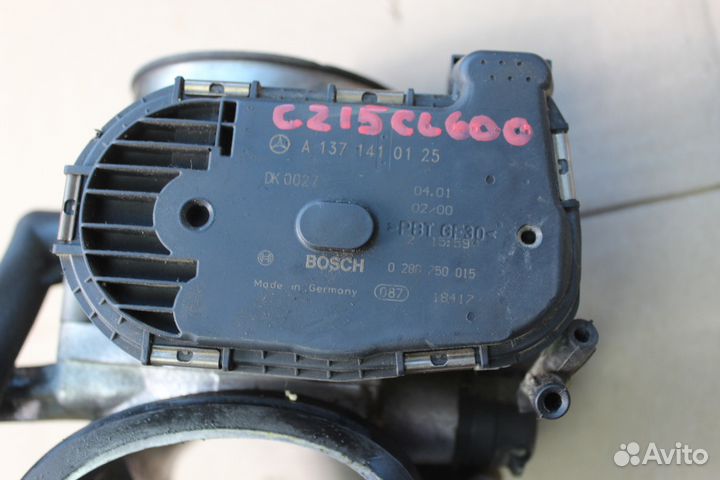 Дроссельная заслонка Mercedes C215 CL600