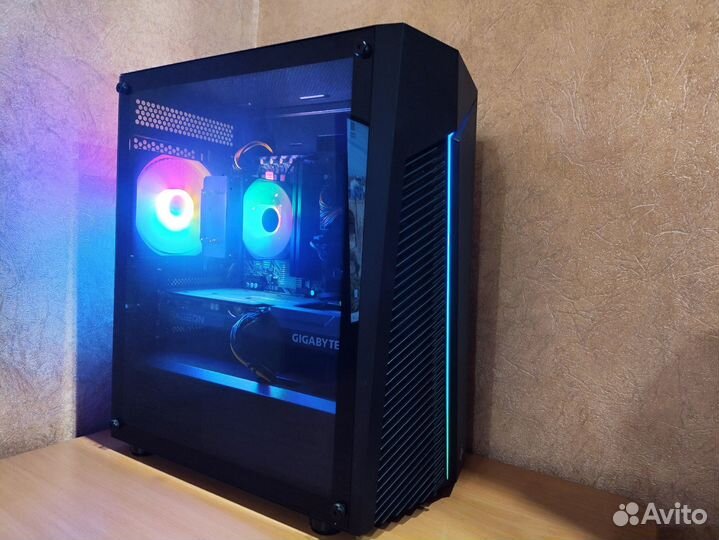 Игровой пк: i3 12100 / 16Gb / RX 6600 8Gb