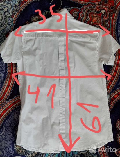 Школьная рубашка для мальчика