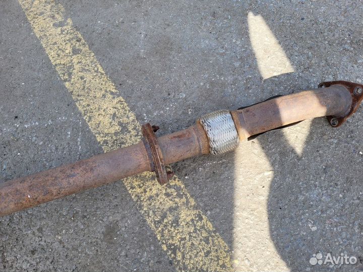 Глушитель в сборе на Nissan Navara