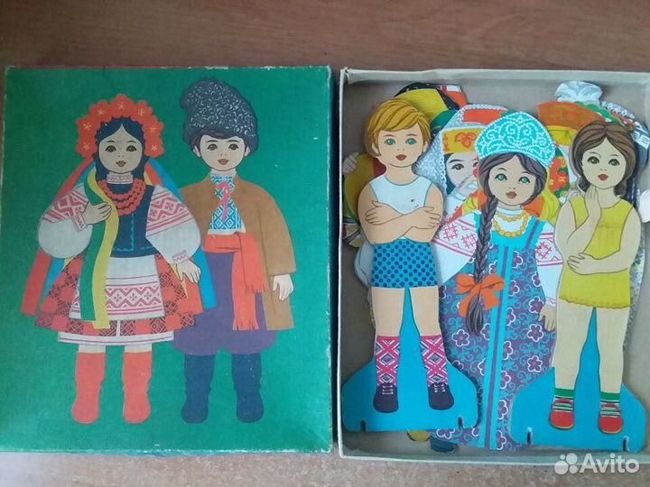Республики РСФСР бумажные куклы