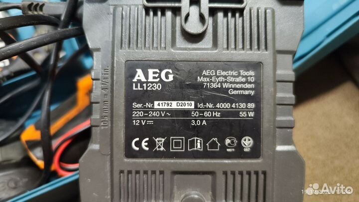 Аккумуляторный шуруповерт AEG bs 12 cs б/у