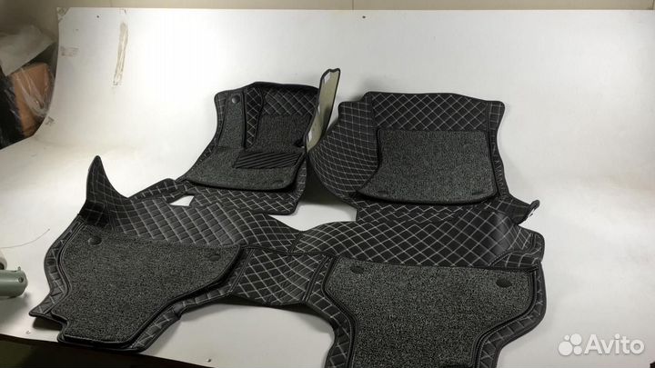 3D Коврики BMW Салон Багажник из Экокожи