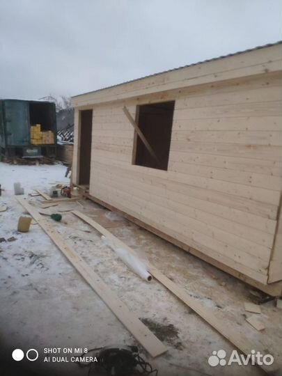 Вагончик строительный (времянка) 4М