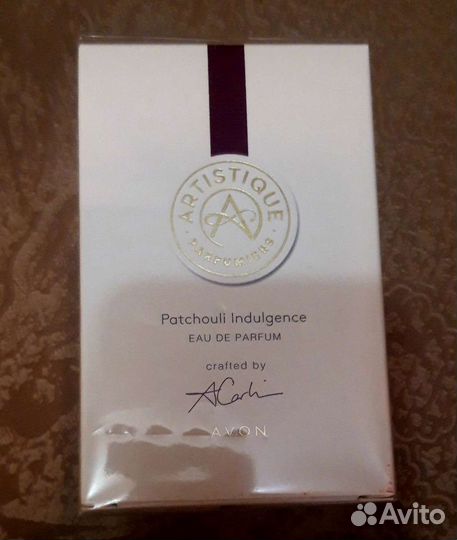 Парфюмерная вода artistique пачули