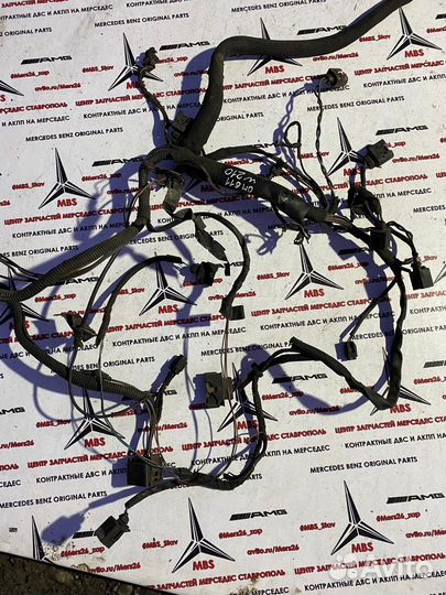 Проводка двигателя om611 w210 Mercedes