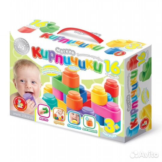 Конструктор «Мягкие кирпичики»