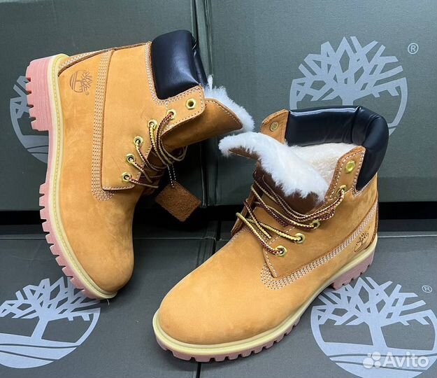 Ботинки timberland (36-45) зимние