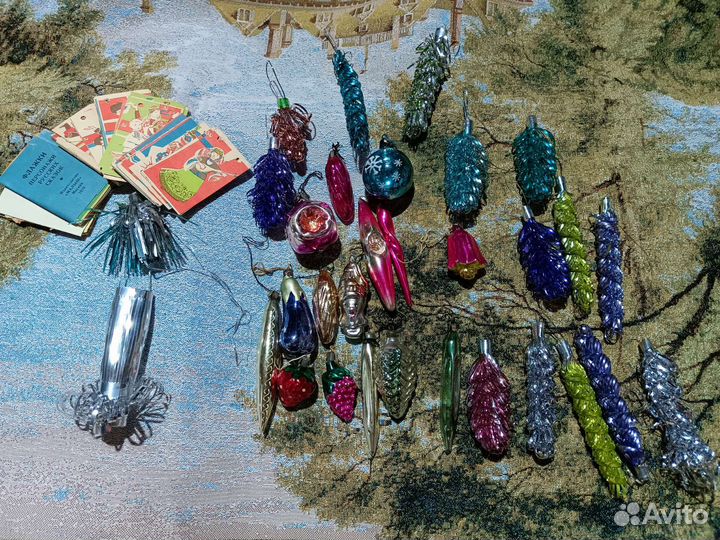 Елочные игрушки СССР