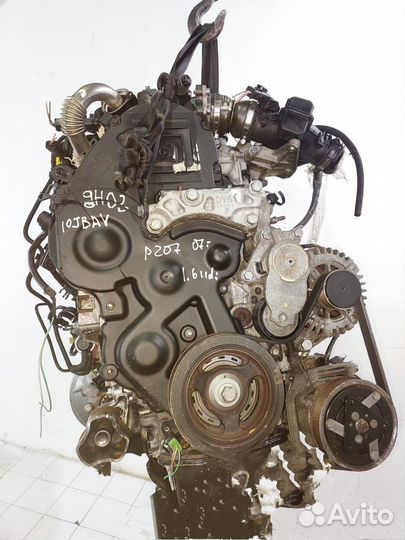 10jbay двигатель Peugeot 207 1 поколение 2007