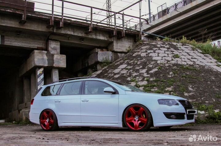 Обвес R-line Costum passat b6 Wagon