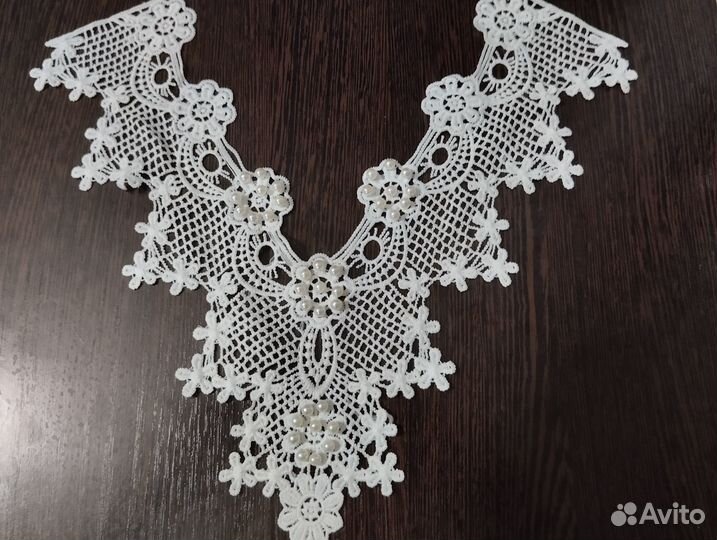 Воротник ажурный