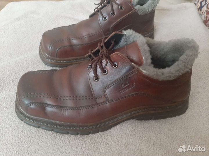 Полуботинки зимние на натуральном меху