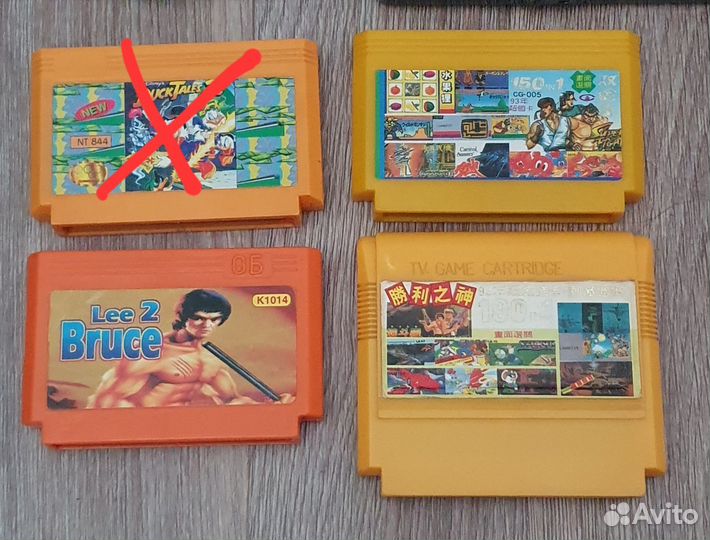 Картриджи для Dendy 8 bit