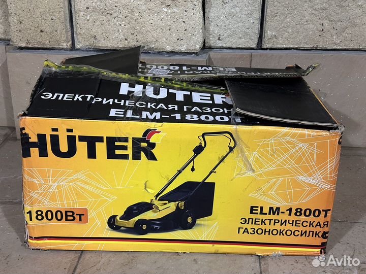 Газонокосилка электрическая Huter ELM-1800T