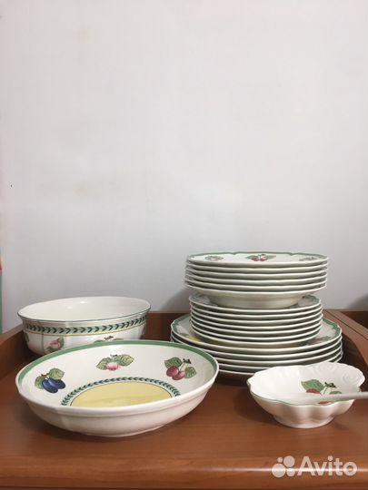 Villeroy boch french garden тарелки салатник