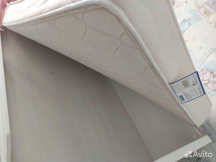 Детская кровать Классика с двумя ящиками