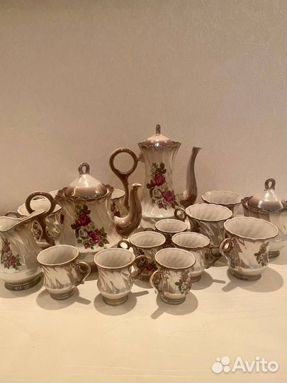 Сервиз кофейный, чайный, новый, раритетный