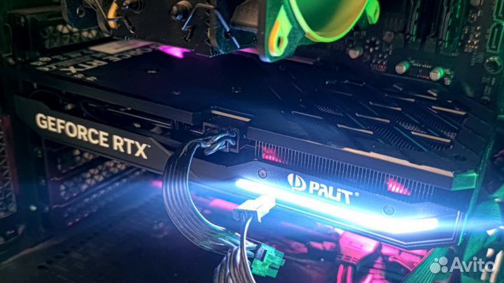 Видеокарта RTX 4060 Palit Dual OC 8GB на гарантии