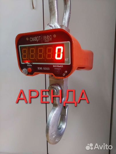 Крановые весы аренда