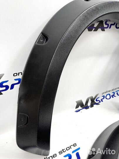 Расширители арок niva шевроле