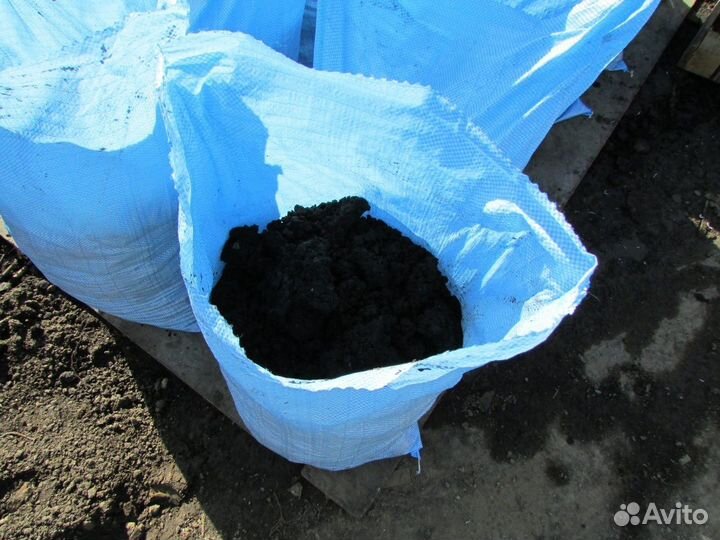 Плодородный грунт Чернозем в мешках