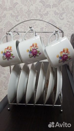 Сервиз кофейный,винтажный