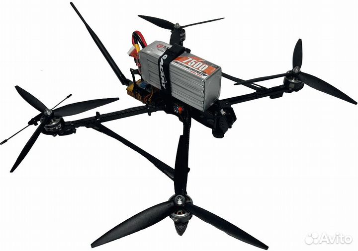 FPV-дрон 9 дюймов + АКБ 7500