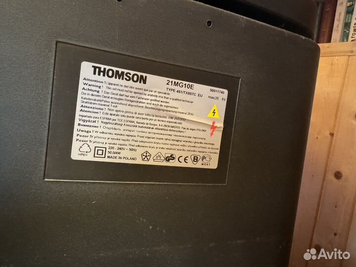 Телевизор Thomson 21mg10e