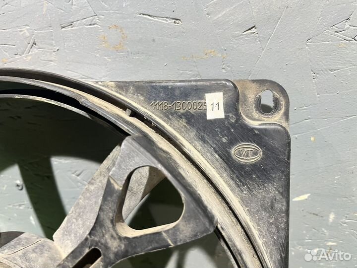 Вентилятор охлаждения LADA Kalina 1 2007 хетчбэк 1