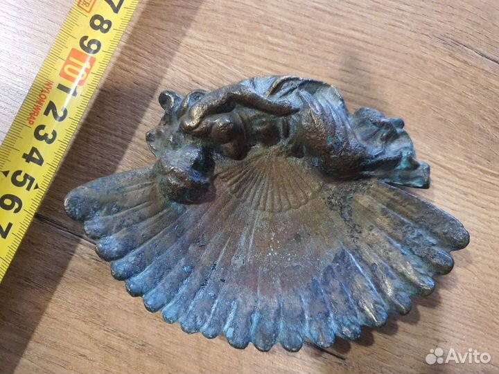 Пепельница, Германия, 19 век, бронза