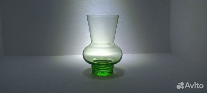 Вазочка цветное стекло