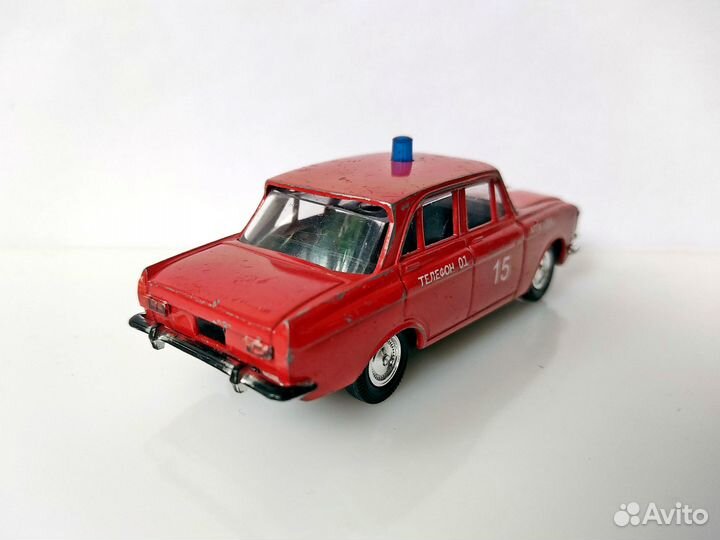 Москвич 408 Саратов пожарная охрана модель