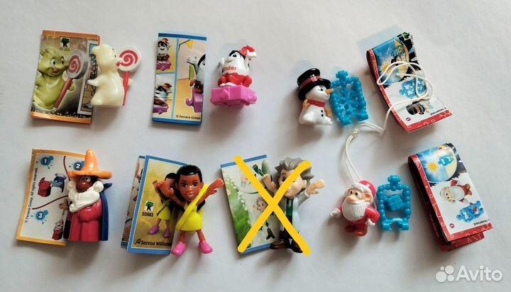 Киндер 4 - игрушки с вкладышами