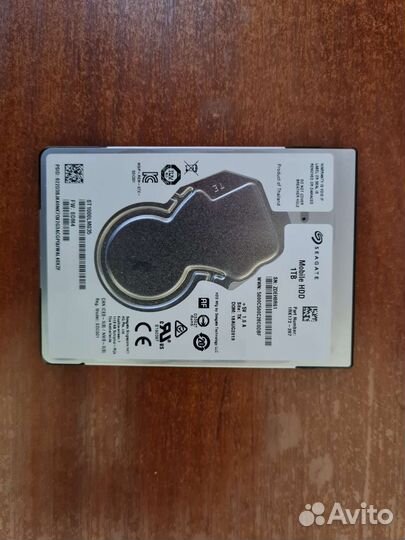 Жесткие диски seagate HDD 1тб SSD SP 60Gb
