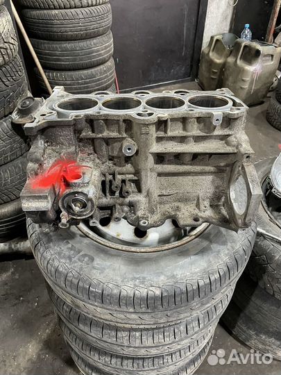 Kia Rio 3 Блок цилиндров G4FA