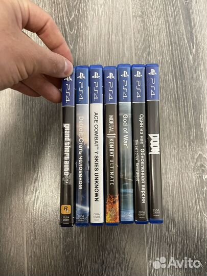 Продам диски PS4 VR PS5